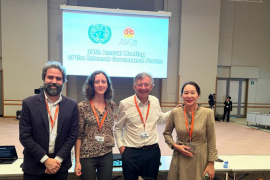 Fabio Senne, Noémi Bontridder, Yves Poullet et Changfen Chen